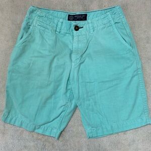 American Eagle bright blue shorts size 32